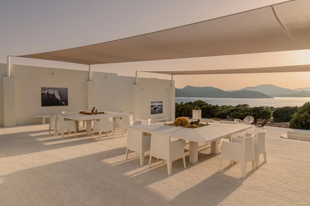 1685638265- Prospectors Luxury real estate Ibiza to rent villa Eden spain property rental chill sea view sunset dining outside.webp